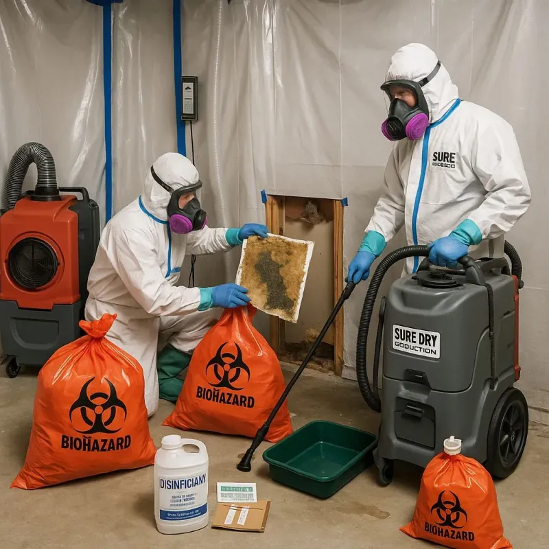 Contaminated Water Handling Protocols process in Monroe, LA
