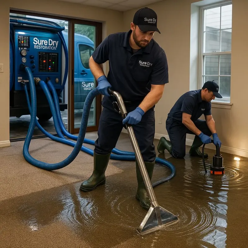 Water Extraction and Removal process in Monroe, LA